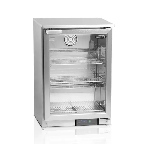 Edelstahl-Gläserfroster - 1 Glastür - 79 L