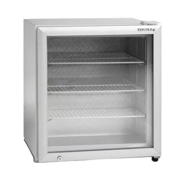 Tisch-Gefrierschrank Weiß 1 Glastür - 88 L