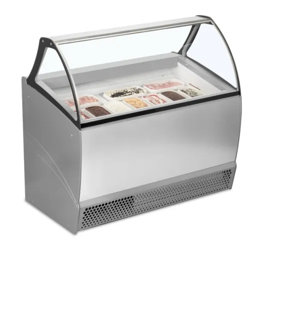 Vitrine à Glace Ventilé - 10 x 5 L
