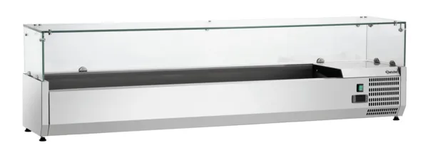 Saladière om neer te zetten - 8 x GN 1/4