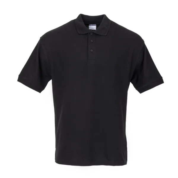 Polo Mixte Schwarz - Größe S