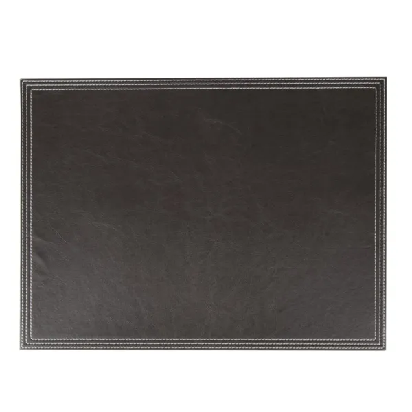 Set de Table en Simili Cuir Marron - 300 x 400 mm