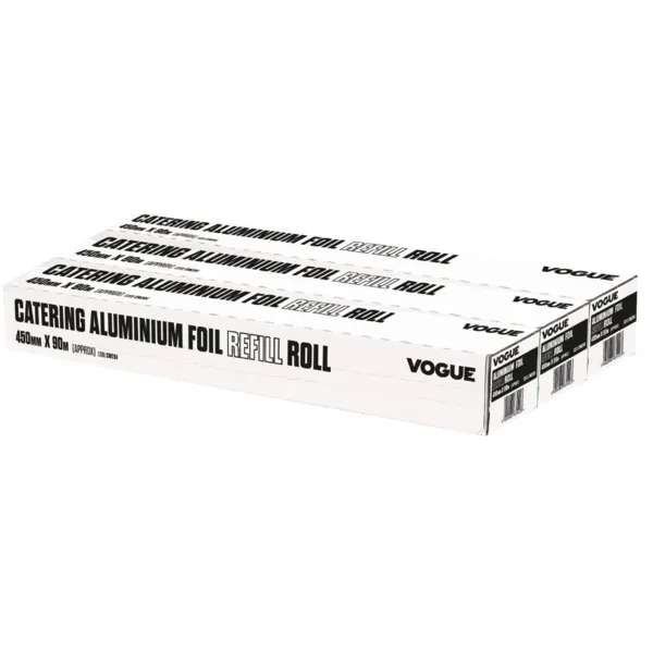 Aluminiumfolienrollen für Wrap-Spender 450 - 3er-Pack
