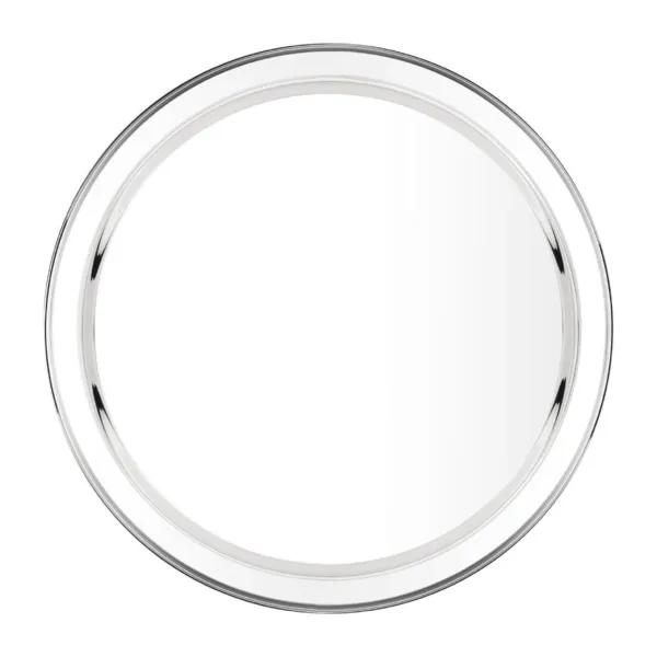 Servierplatte aus Edelstahl - Ø 405 mm