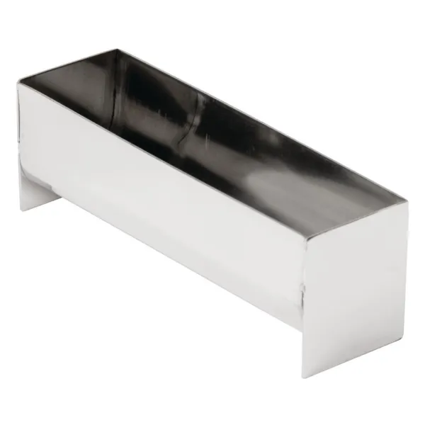 Terrinenform aus Edelstahl U-Form - P 135mm
