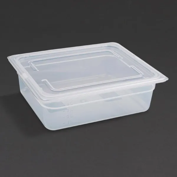 Bac en Polypropylène - GN 1/2 - Lot de 4