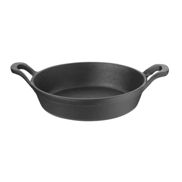 Gusseisenpfanne rund mit Ohren - Ø180mm