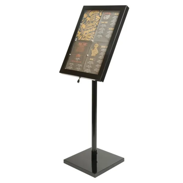 Verlichte LED-display Zwart