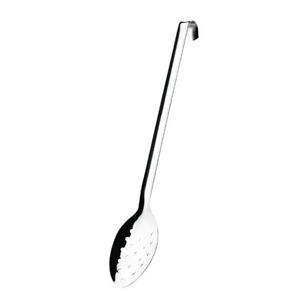 Gaatjeslepel met haak - L 405mm