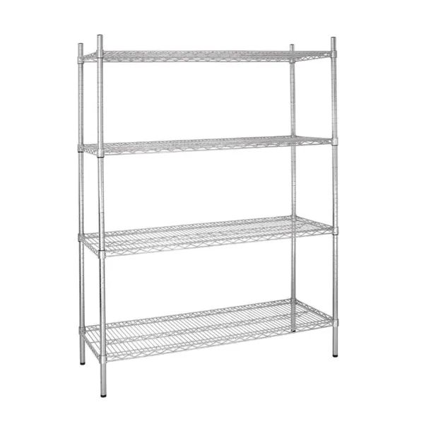 Modulares Regal 4 Ebenen - B 1525 x T 457 mm