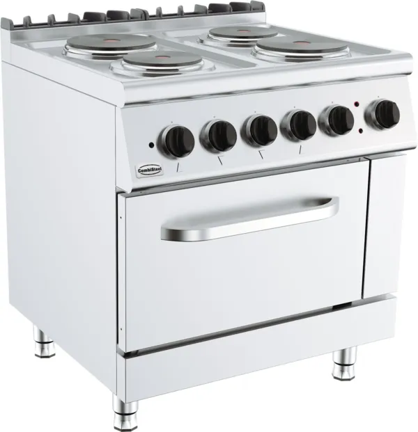 Professioneller Ofen 700 mit Elektroofen - 4 Platten