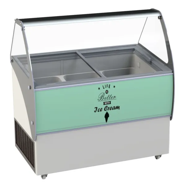 Eisvitrine - Statisch - 13 x 5 L