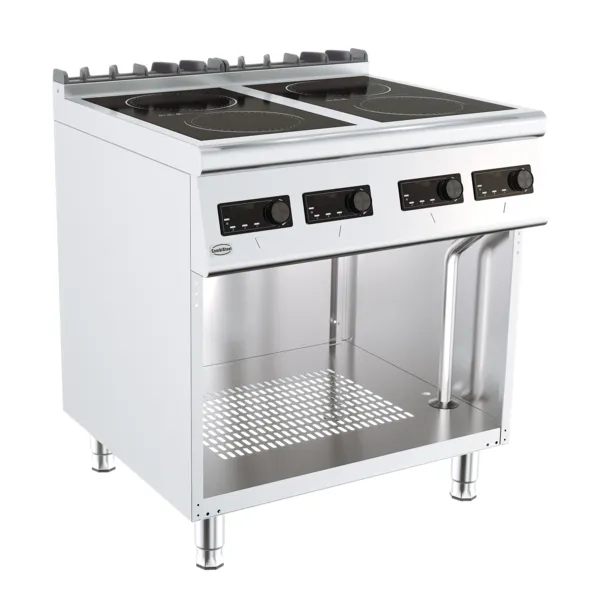 Professioneller Elektroherd 700 - 4 Induktionskochfelder