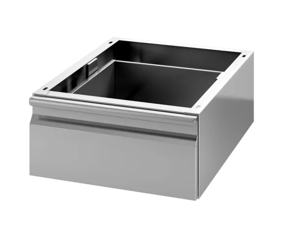 Block 1 Schublade für Edelstahltisch T 700 mm