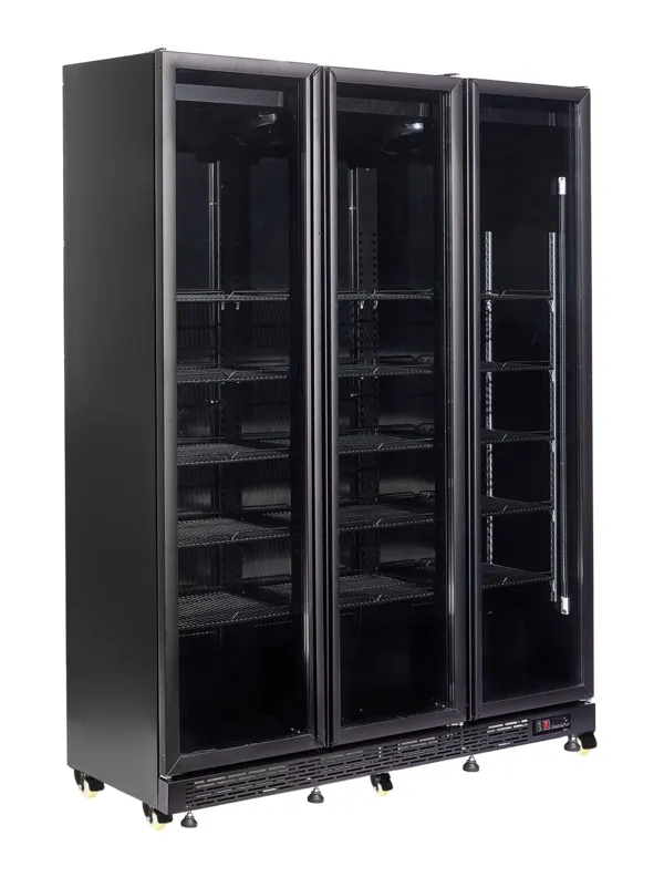 Positive Kühlvitrine mit 3 beheizten Glastüren