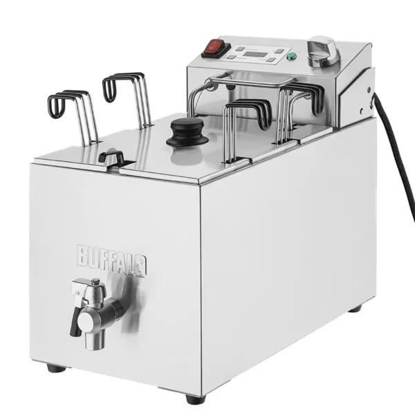 Nudelkocher mit Wasserhahn und Timer Buffalo - 8 L