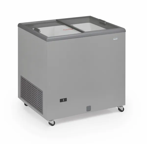 Gefrierschrank mit Schiebetüren aus Glas - 220 L