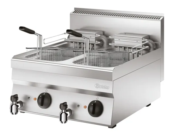 Elektrische Friteuse om neer te zetten - Serie 650 - 2 x 10 L