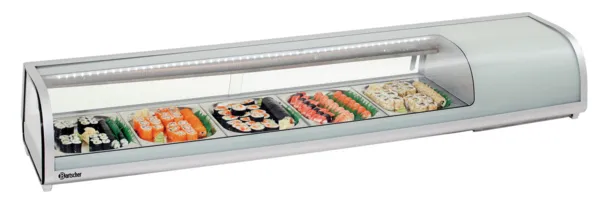 Gekoelde Sushi Vitrine - 5 x GN 1/2