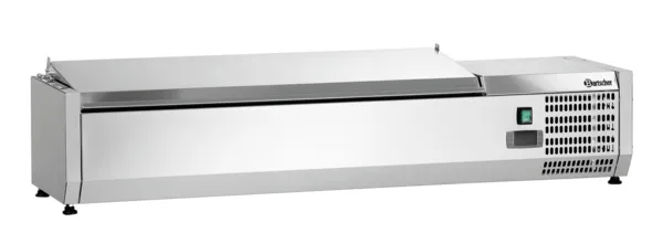 Saladette Koelkast om op te zetten RVS - 5 x GN 1/4