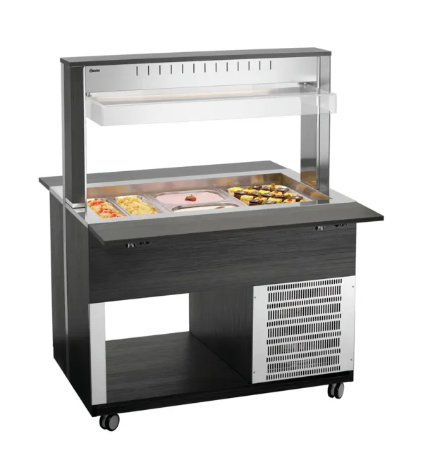 Warme buffetwagen - 3 x GN 1/1