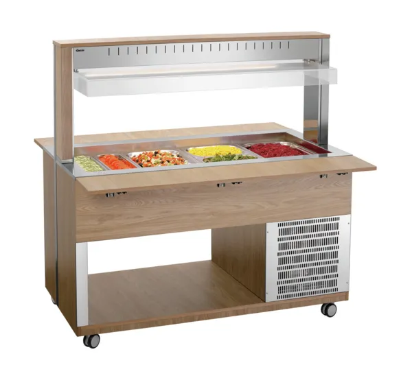 Warm Buffetwagen - 4 x GN 1/1