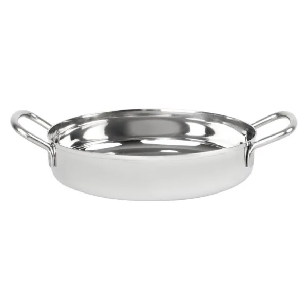 Plat en inox Tafelpresentatie 180 mm