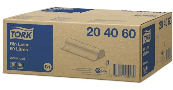 Vuilniszakken 50L - 10 Pakketten van 25