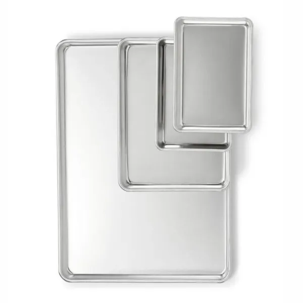 Aluminium Bakplaat - L 655 x P 455 mm - Gereconditioneerd