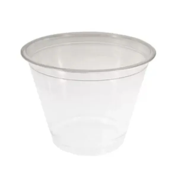 Pot Transparent Plastique - 270 ml - Lot de 50