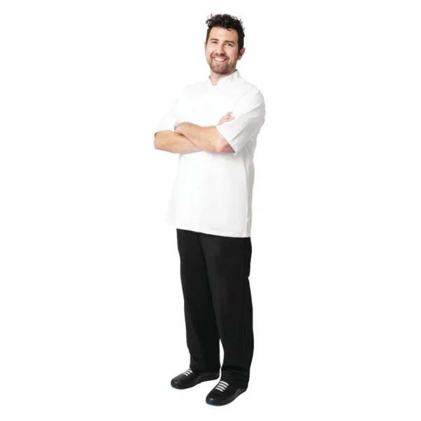 Veste de Cuisine Mixte Blanche Volnay - Taille L