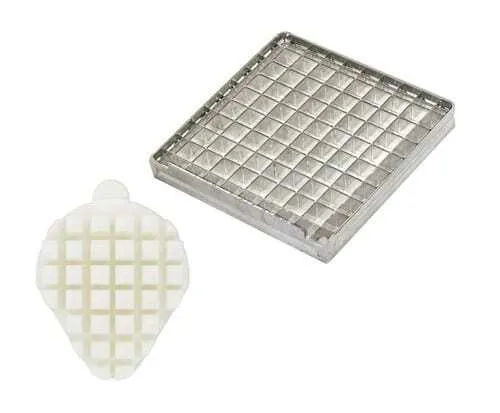 Mes en Duwer voor Frietsnijder - 20 x 20 mm