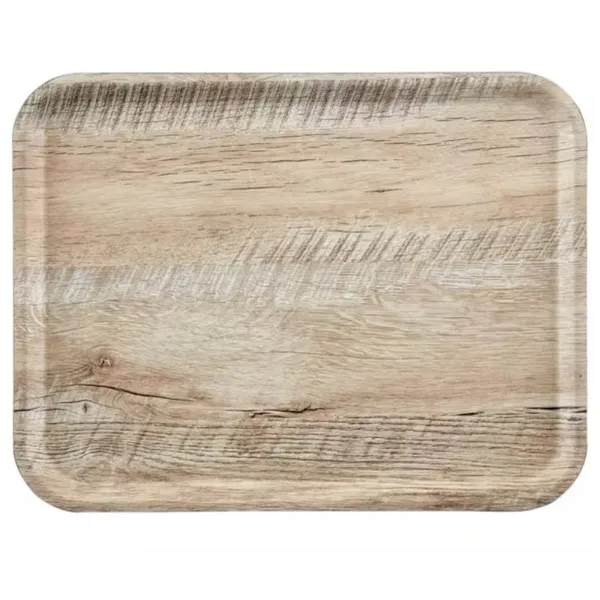 Plateau Rectangulaire Madeira - Chêne Clair - 350 x 240 mm