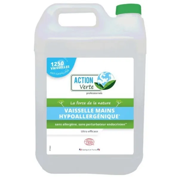 Liquide Vaisselle Classique Hypoallergénique - 5 L