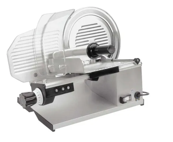 Professioneller Schinkenaufschnittmaschine mit Zahnradantrieb 275 mm - Generalüberholt
